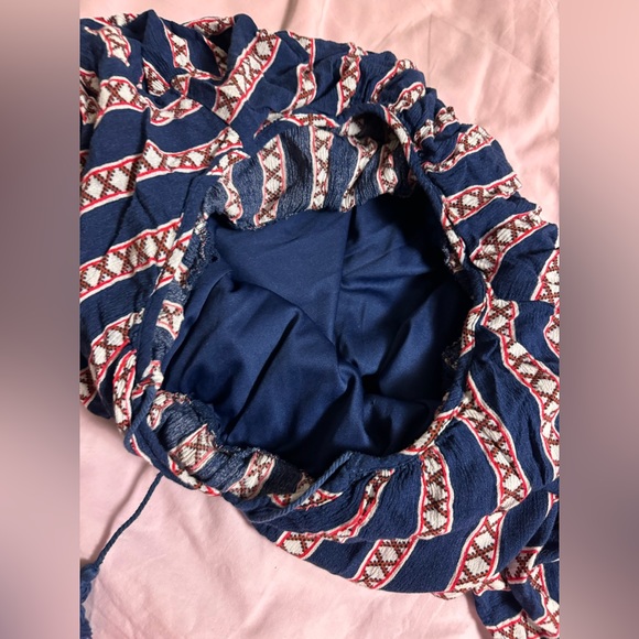 JustFab Gauze Print Dress EUC - Picture 7 of 8